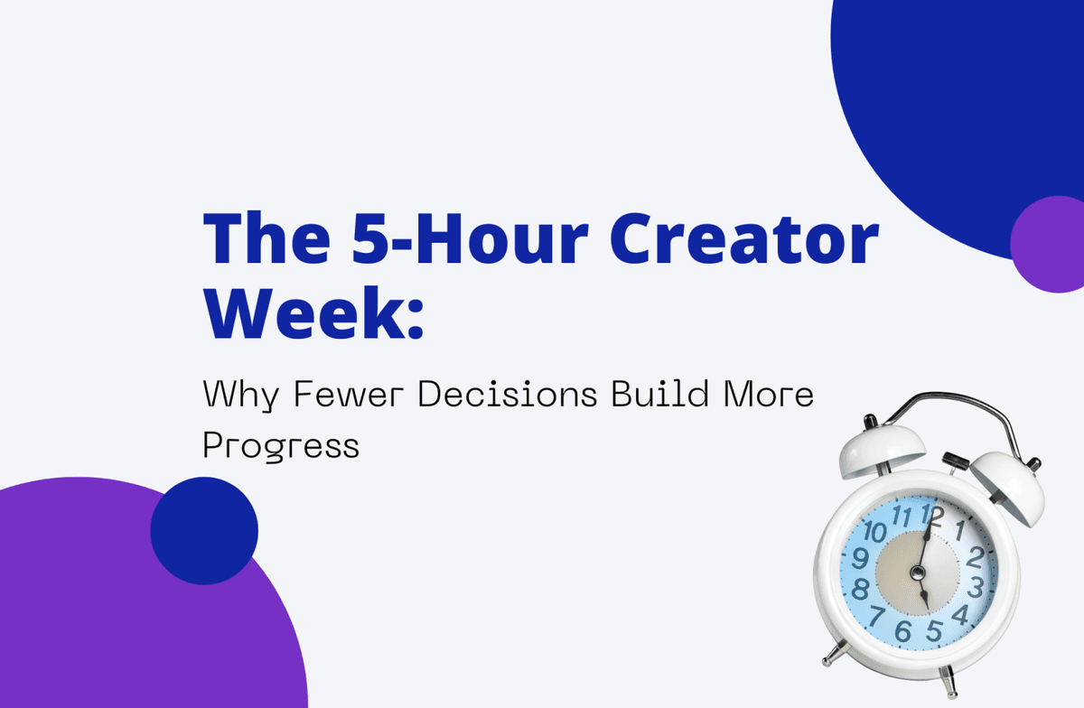 The 5-Hour Creator Week