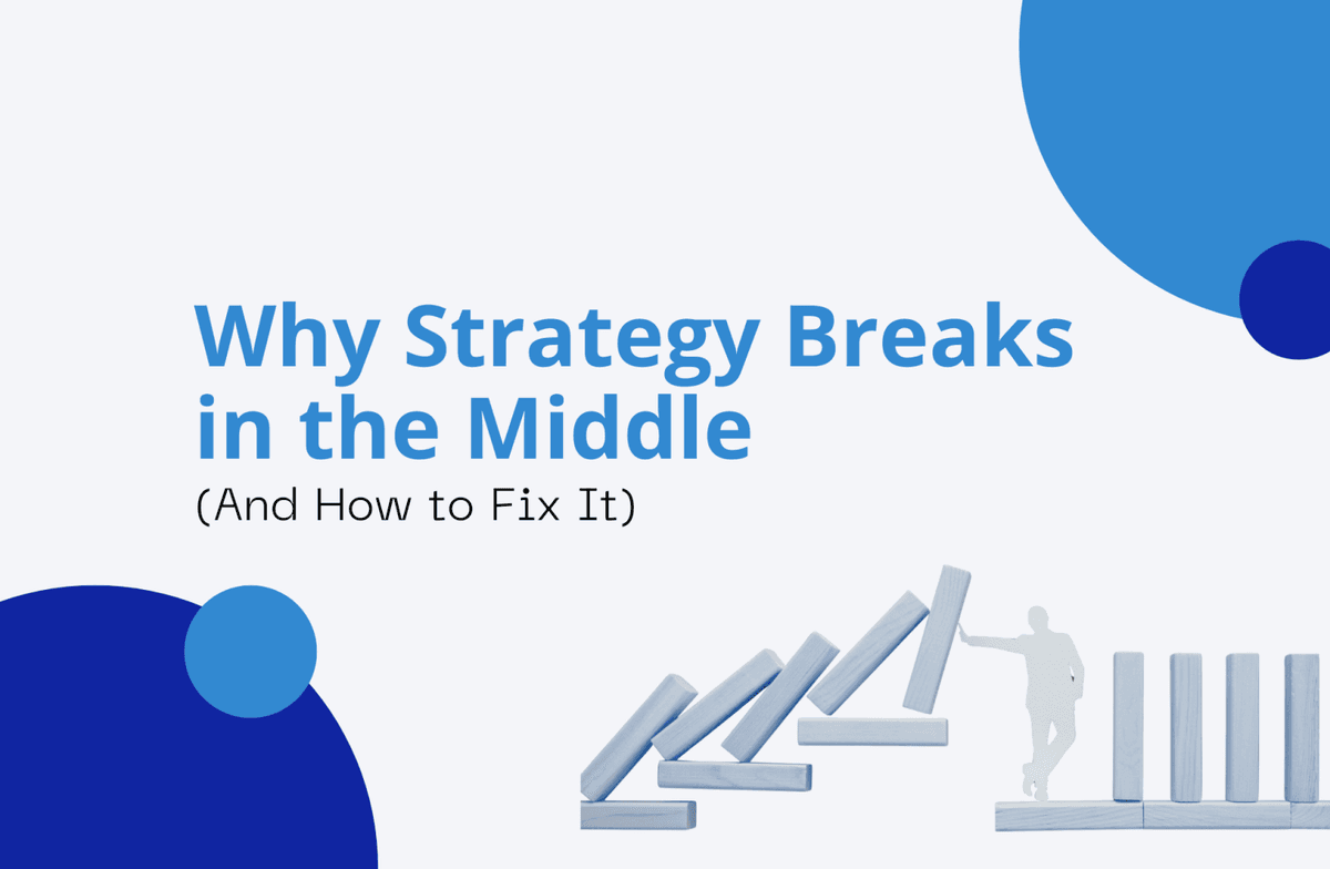 Why Strategy Breaks in the Middle