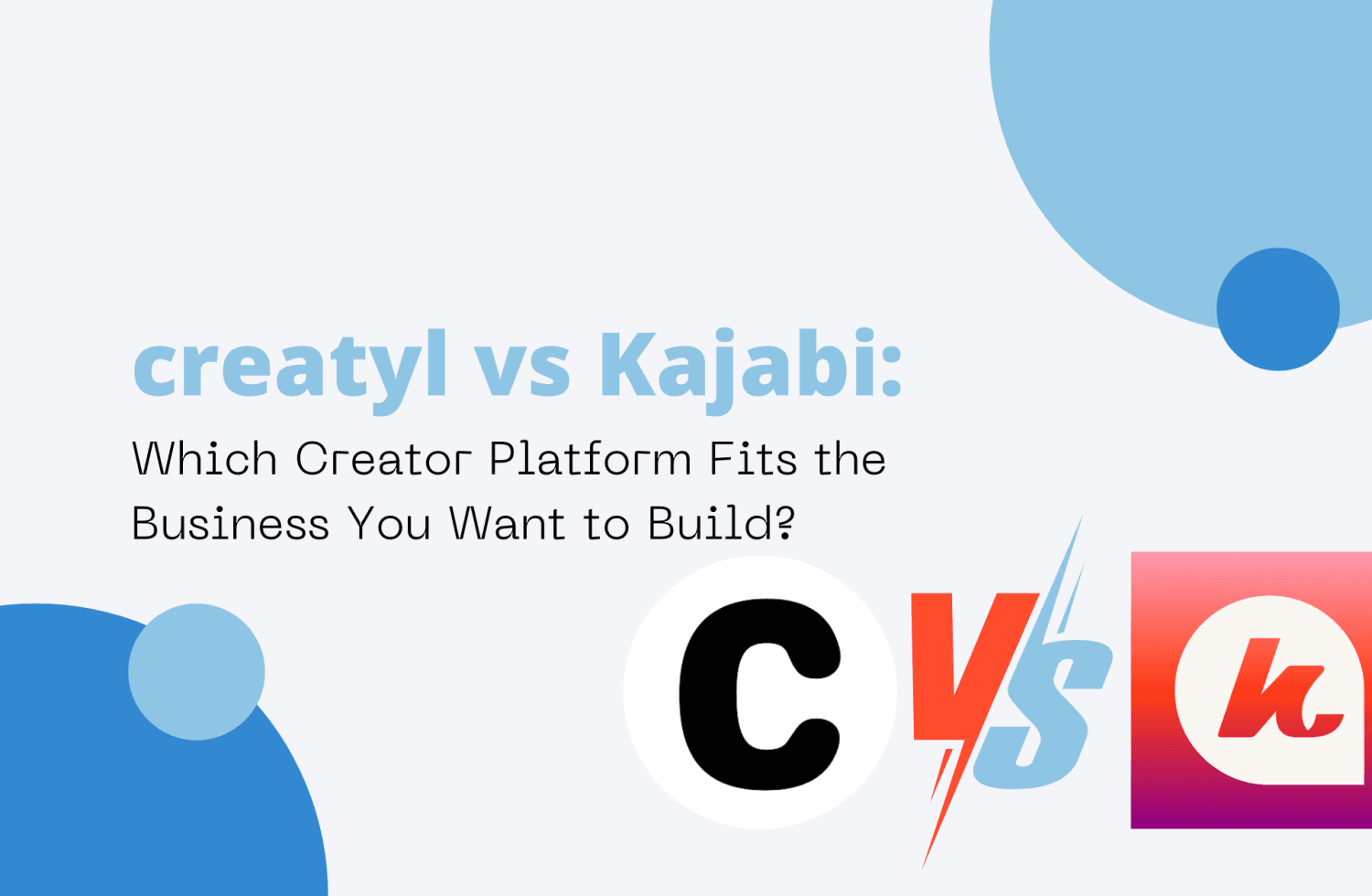 creatyl vs Kajabi