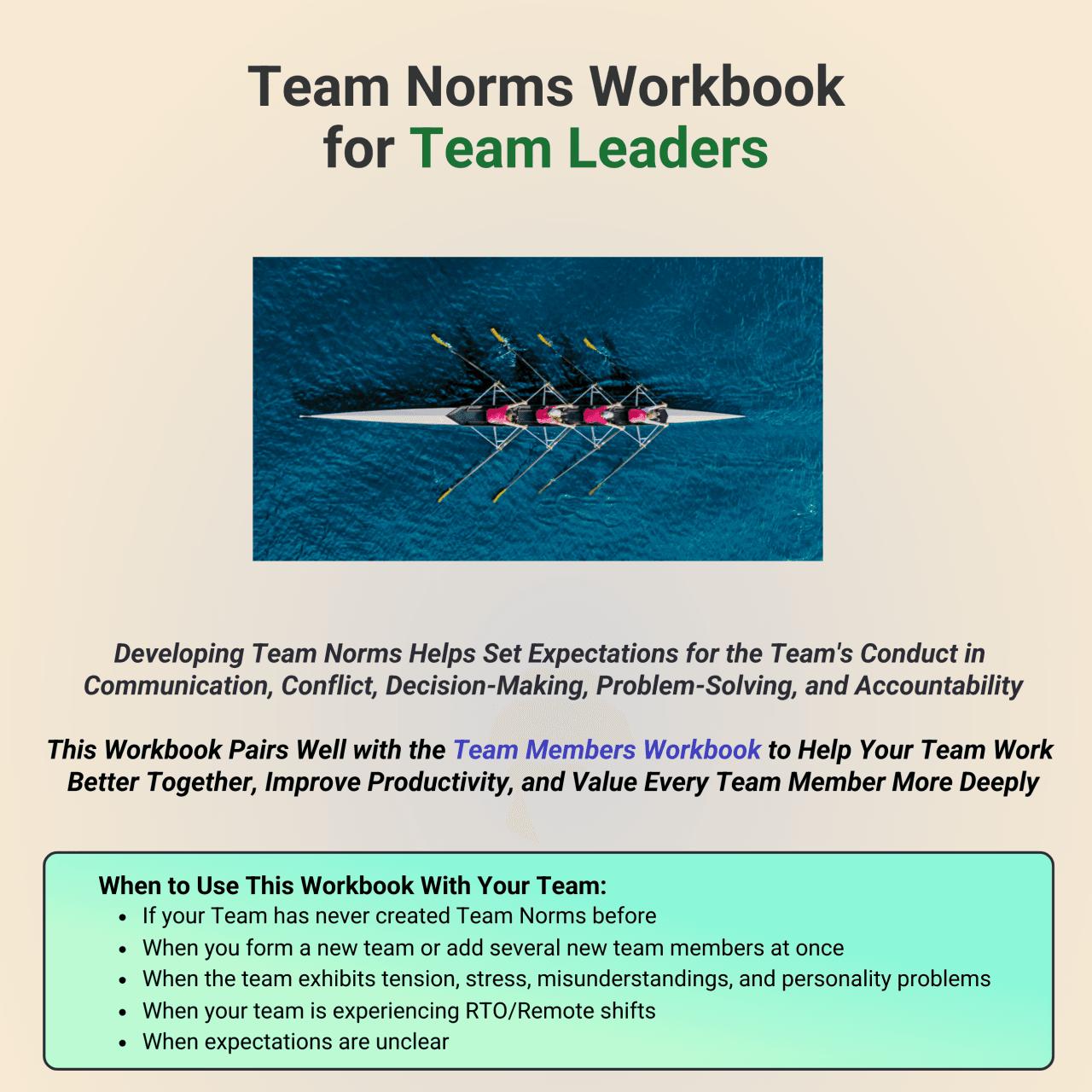Access my Team Norms Workbook for Team Leaders here!