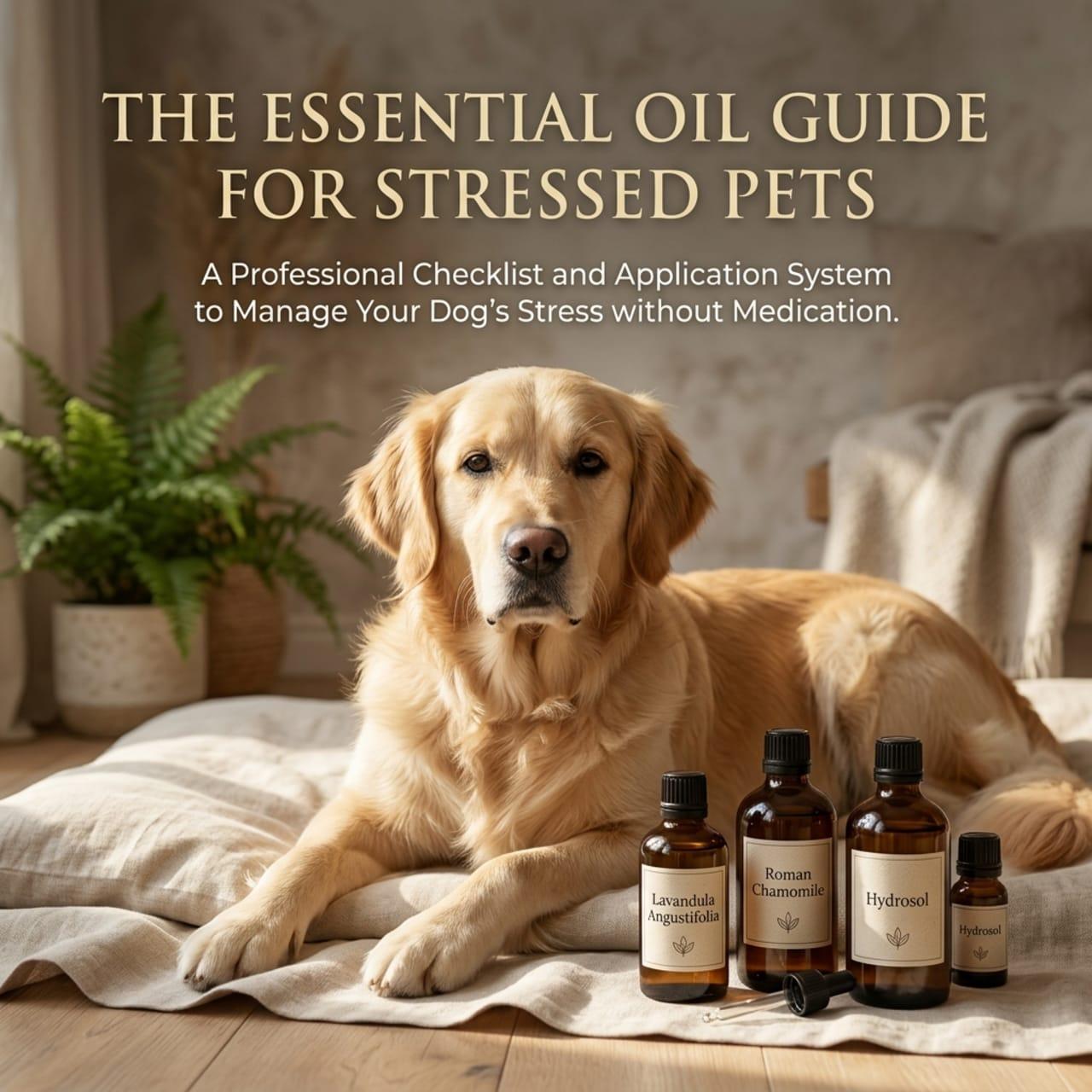 The Essential Oil Guide for Managing Your Dog's Anxiety