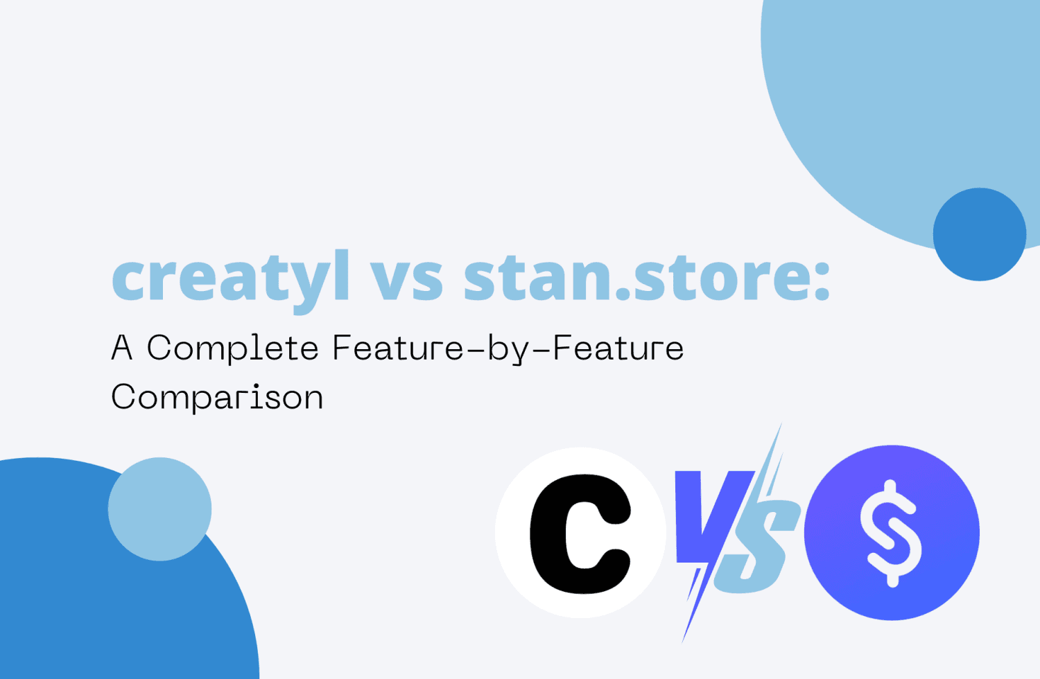 creatyl vs stan.store